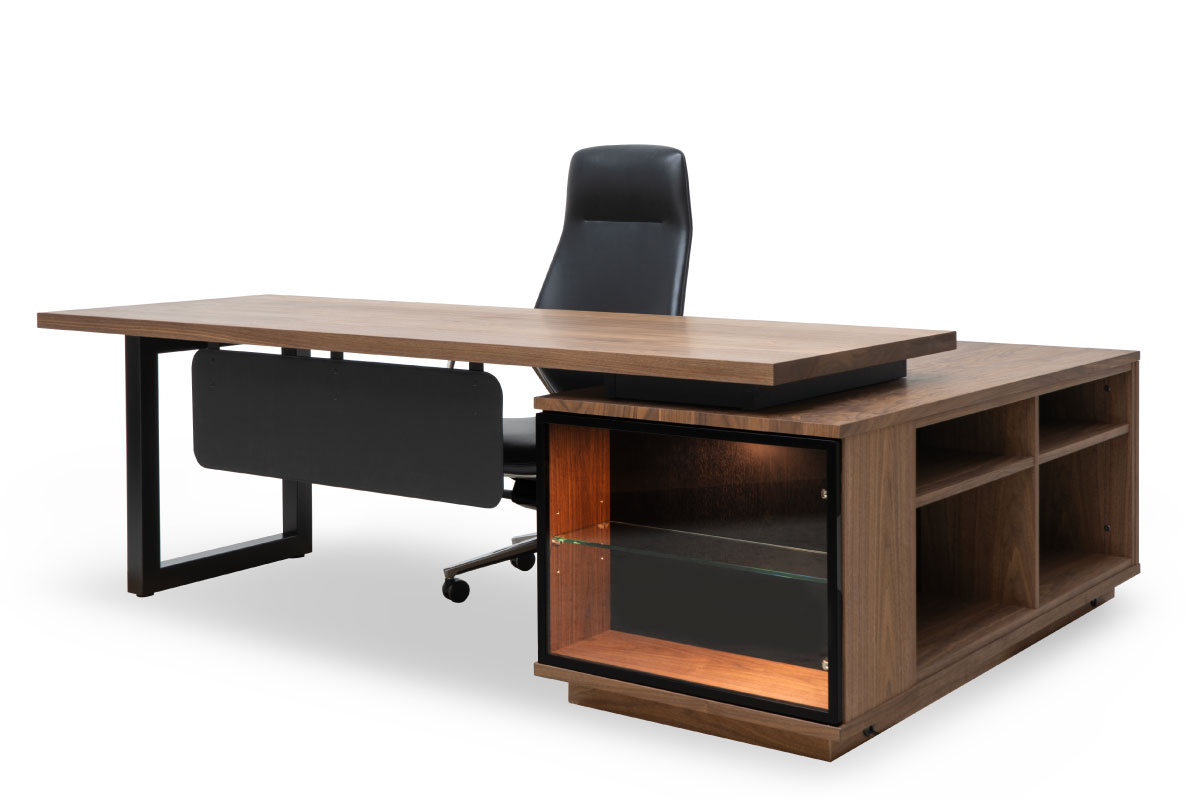 WILDWOOD EXECUTIVE DESK W220×D160×H73
