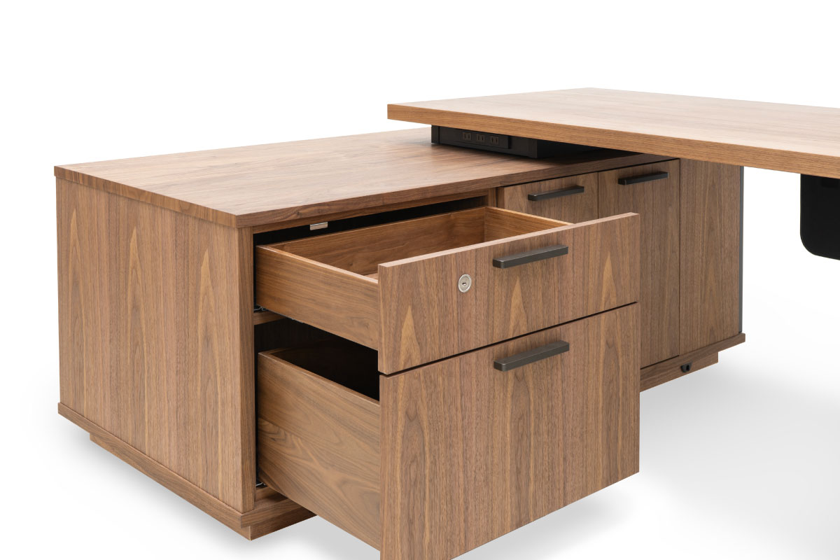 WILDWOOD EXECUTIVE DESK W220×D160×H73