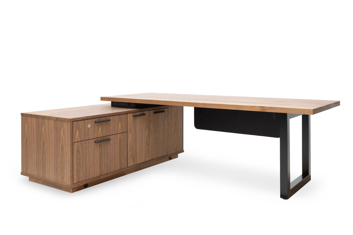 WILDWOOD EXECUTIVE DESK W220×D160×H73