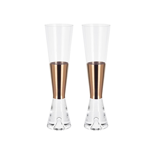 TOM DIXON. | TANK CHAMPAGNE GLASS X2