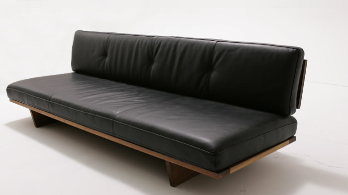 ビジネスバック 最終値下\u003e ACTUS MORELESS SOFA 3シーター walnut