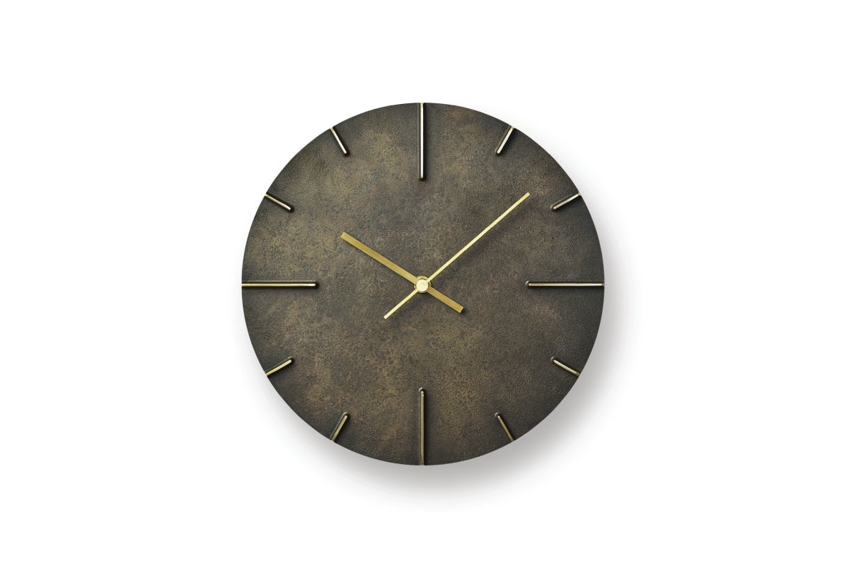 最新作大人気【新品未使用】　レムノス　掛け時計　クエィント　Lemnos　Quaint　黒 インテリア時計