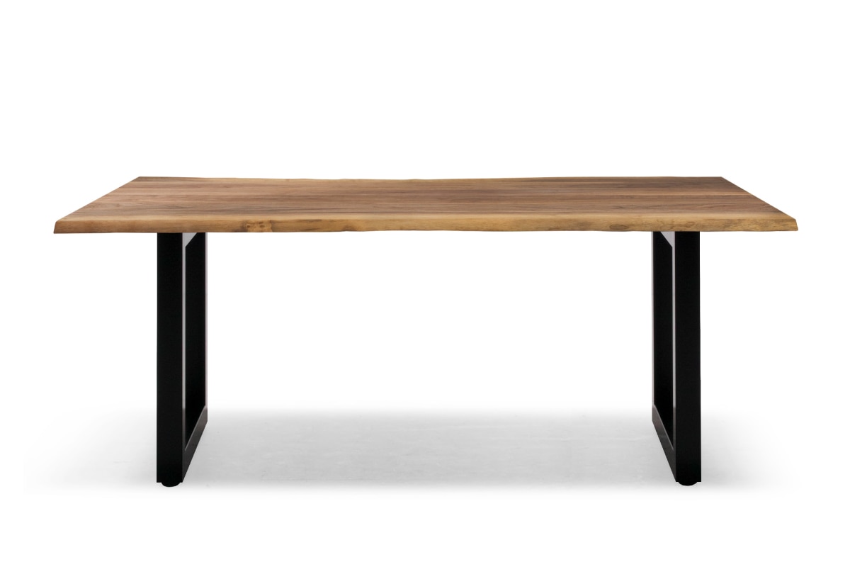 WILDWOOD LIVE EDGE LOW DINING TABLE sap side(幅 100cm × 奥行 90 