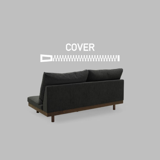DANISH GRANDE SOFA BACK COVER