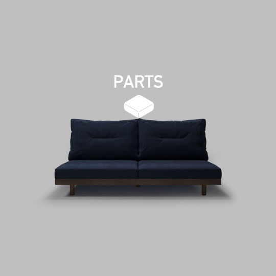 DANISH GRANDE SOFA PARTS