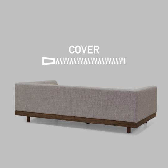 LAZY DANISH SOFA BACK COVER