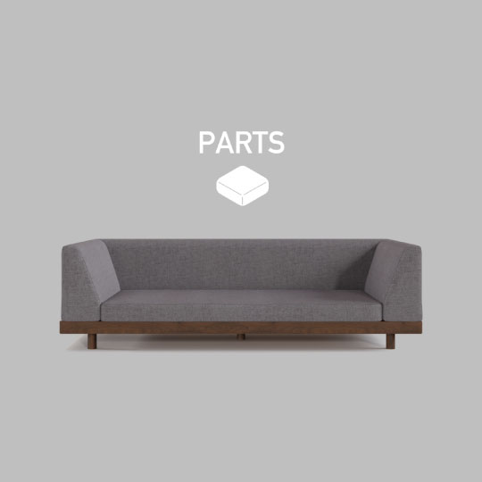 LAZY DANISH SOFA PARTS